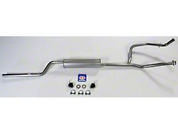 V8 302 Single Exhaust System With Stock Muffler (66-74 Bronco)
