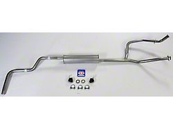 V8 302 Single Exhaust System With Stock Muffler (66-74 Bronco)