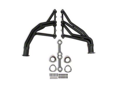 1966-1974 Chevy GMC Flowtech Long Tube Headers Pianted, Tube Size 1.5, Collector Size 3
