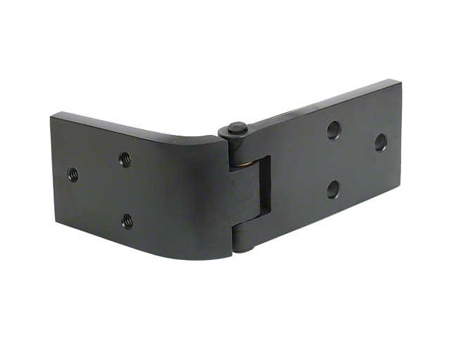 1966-1977 Bronco Door Hinge - Painted Black - Left Upper Or Lower