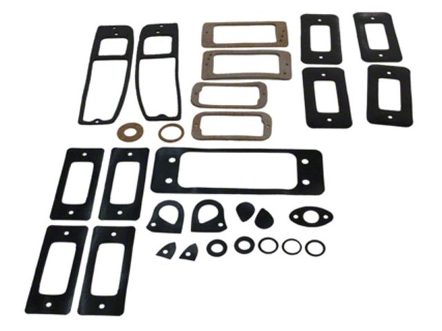 1966-1977 Bronco Exterior Seal Kit - 29 Pieces