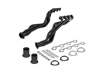 1966-1977 Bronco Header Set - Long Tube Design - Black