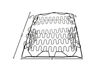 OPR 1966-1977 Bronco Upper Seat Back Spring - Right Or Left