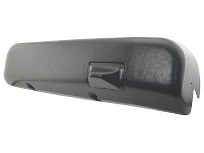 1966-1977 Bronco Windshield Wiper Motor Cover - Black Plastic