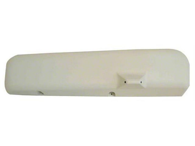 1966-1977 Bronco Windshield Wiper Motor Cover - White Plastic