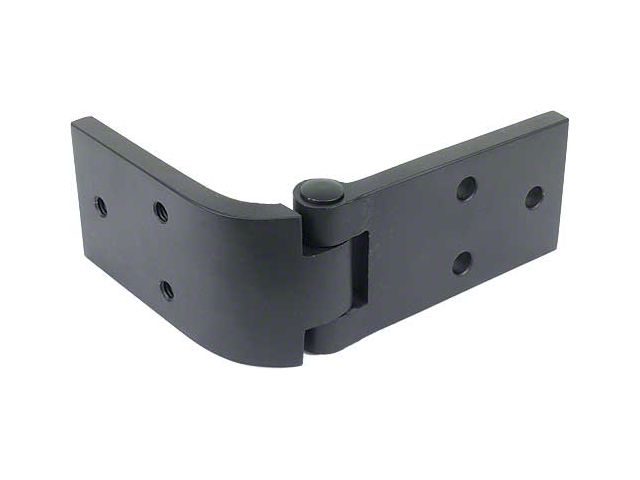 1966-1977 Broncoe Door Hinge - Painted Black - Right Upper Or Lower