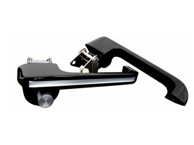 1966-1977 Ford Bronco Billet Exterior Door Handles, Silverline Finish