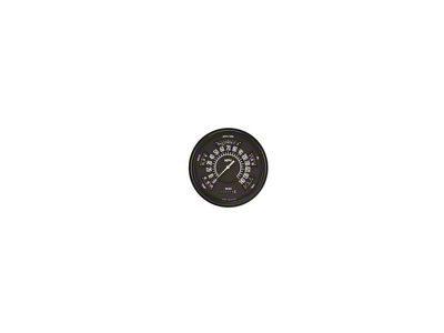 Classic Instruments 1966-1977 Ford Bronco Direct Fit 6 in 1 Gauge Set, Satin Black and White
