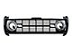1966-1977 Ford Bronco Grille Assembly - Black - Without Letters