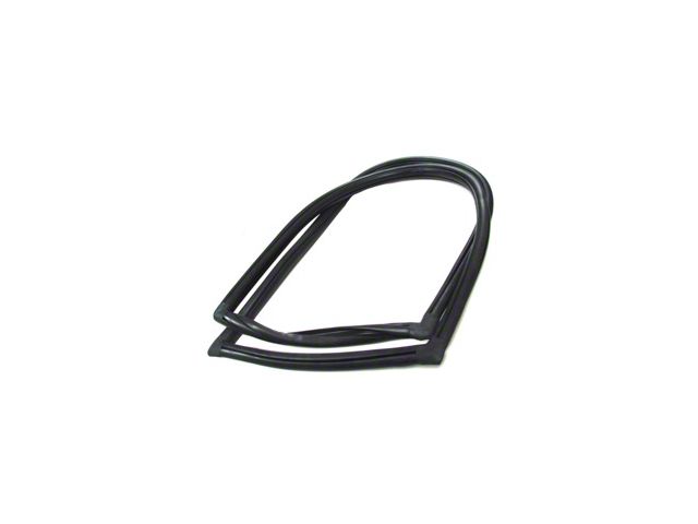 1966-1977 Ford Bronco, Left Quarter Window Seal, With Trim Groove