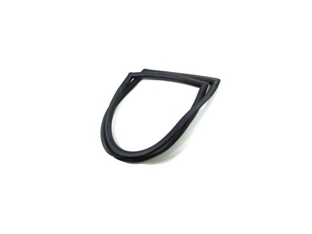 1966-1977 Ford Bronco, Left Quarter Window Seal, Without Trim Groove
