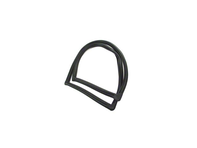 1966-1977 Ford Bronco, Right Quarter Window Seal, With Trim Groove