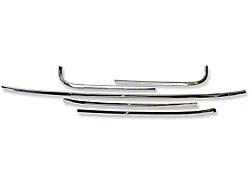 OPR 1966-67 Chevelle Windshield Moldings, Coupe and Convertible