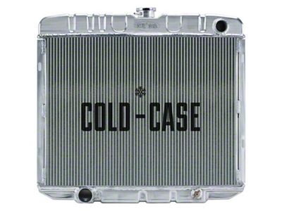 1966-67 Fairlane Cold Case Performance Aluminum Radiator For FE and Big Block With Manual Transmission