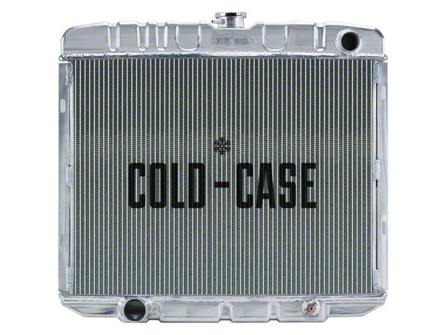 1966-67 Fairlane Cold Case Performance Aluminum Radiator For FE and Big Block With Manual Transmission