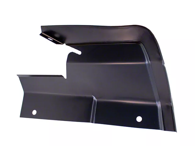 1966-67 Fairlane & Comet 2 Door Hardtop, 1967 Ranchero Upper Rear Fender Spash Shield - LH