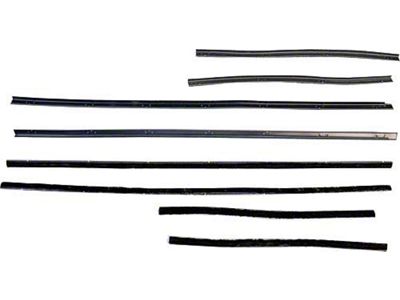 Belt Weatherstrip Kit 8pc (66-67 Fairlane)