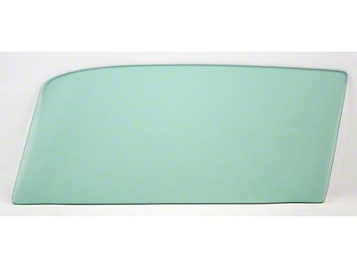 Fastback Door Glass - Green Tint - LH (66-67 Fairlane)