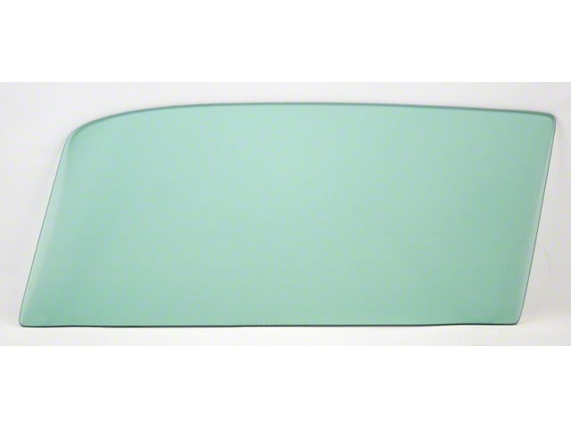 1966-67 Fairlane Fastback Door Glass - Green Tint - LH