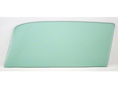 1966-67 Fairlane Fastback Door Glass - Green Tint - LH