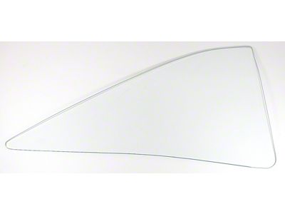 1966-67 Fairlane Fastback Quarter Glass - Clear - RH