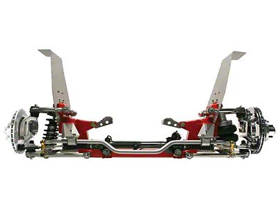 1966-67 Fairlane Independent Plain Front Suspension Kit With Big Bore Calipers