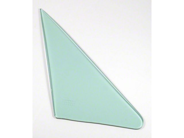 1966-67 Fairlane Vent Glass - Green Tint - RH