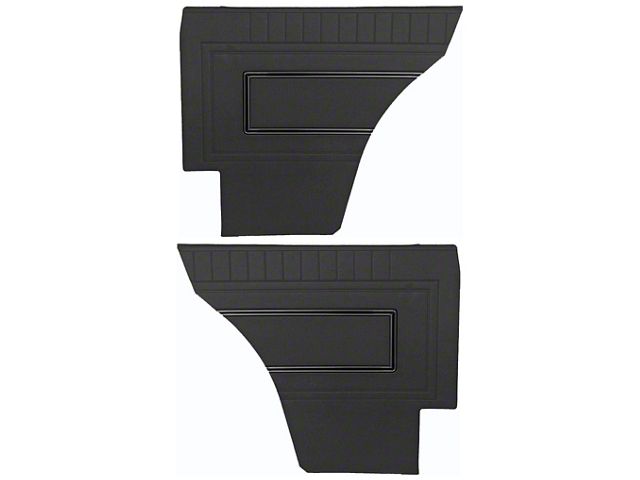 1966-67 Fairlane XL, GT & GTA 2 Door Hardtop Interior Rear Side Panel Set