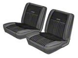 1966-67 Ford Bucket Seat Upholstery, Set, Front & Rear, Futura, Hardtop, Sedan, Falcon