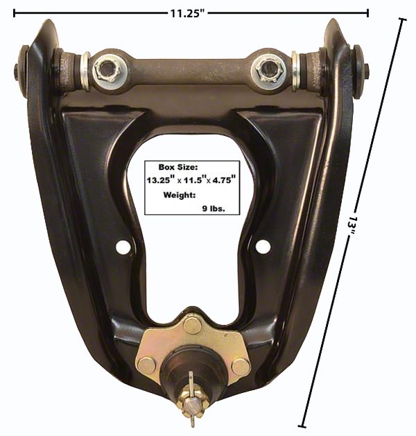 Ecklers Upper Control Arm, High-Performance, Heavy Duty
