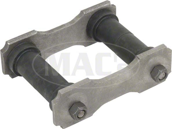 Leaf Spring Shackle Kit Pair For 1965-1973 Ford Mustang – Rear Left & Right, Black