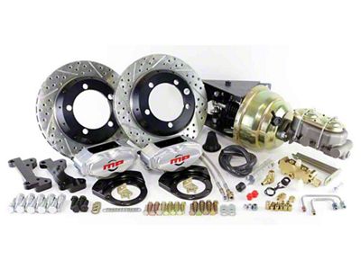 1966-75 Ford Bronco Power Front Disc Brake Kit, MP Rallye Series