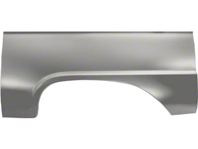 OPR 1966-77 Ford Bronco Rear Quarter Patch Panel-Left-Without Marker Cutout-51x23