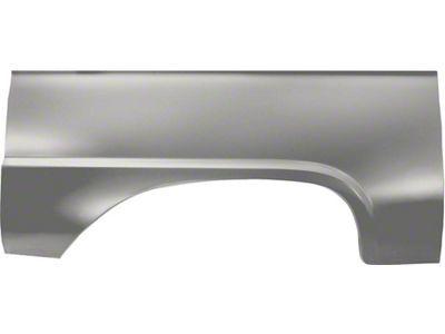 OPR 1966-77 Ford Bronco Rear Quarter Patch Panel-Right-Without Marker Cutout-51x23