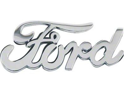 1966-79 Ford Bronco Ford Script Logo-Self Adhesive