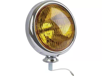 Fog Light/ Amber Lens/ Quartz Halogen Bulb/ 12 Volt