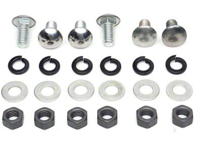 1966 Chevelle Bumper Mounting Bolt Kit, Rear