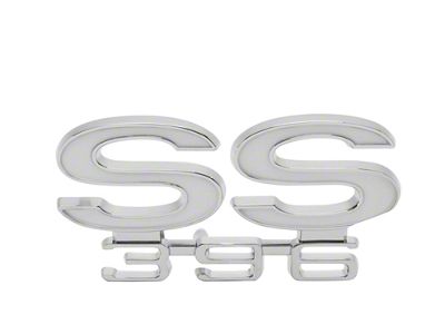 1966 Chevelle Ss396 Rear Panel Emblem