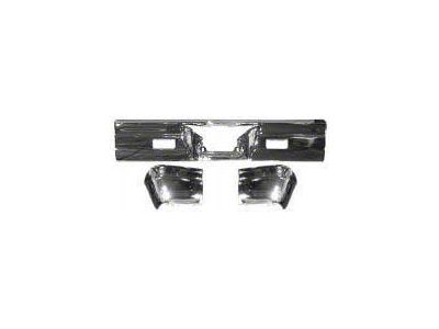 Rear Bumper Assembly,1966 3-Piece Set