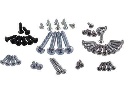 1966 Chevy Nova 2-Door Hardtop Interior Screw Kit
