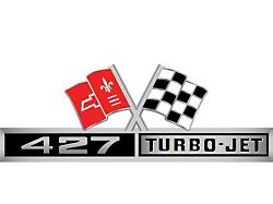 1966 Corvette Decal, 427 Turbo-Jet