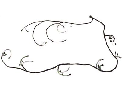 Engine & Forward Light Wiring Harness, 1966