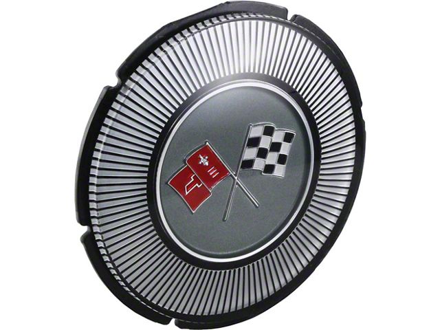 1966 Corvette Gas Door Insert Emblem