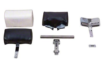 1966 Corvette Vinyl Headrest Assemblies