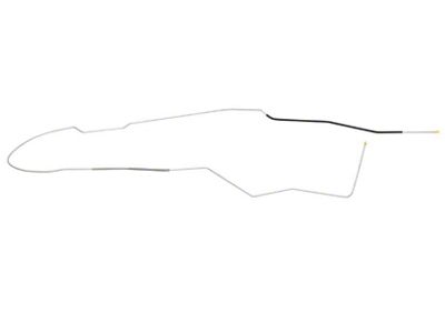 1/4 Fuel Return Line 1pc, OE Steel (1966 Cutlass; 1966 F85; 1966 Oldsmobile 442)