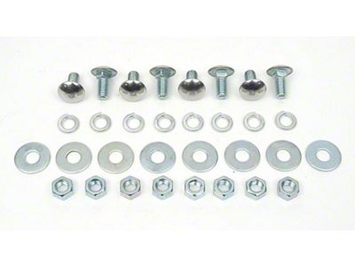 1966 El Camino Bumper Bolt Kits Bumper Bolt Kit Front Or Rear 32Pieces