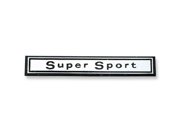 1966 El Camino - Emblem,Super Sport,Dash