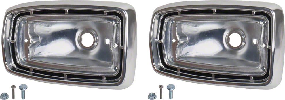 OPR Ecklers Taillight Bezels TBE66B (1966 Fairlane)