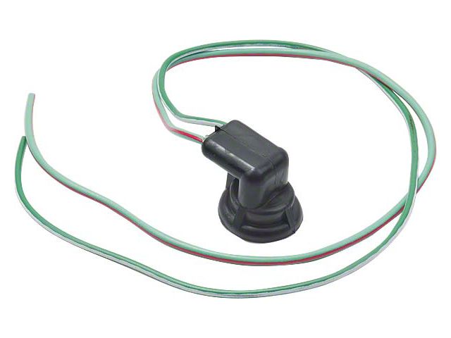 1966 Ford Bronco Brake Light Switch Wire Lead With Dust Cover