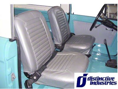 1966 Ford Bronco Front Bucket Seat Covers (Front Buckets Only)